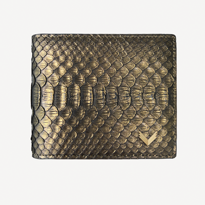 Classic Wallet, Python Leather