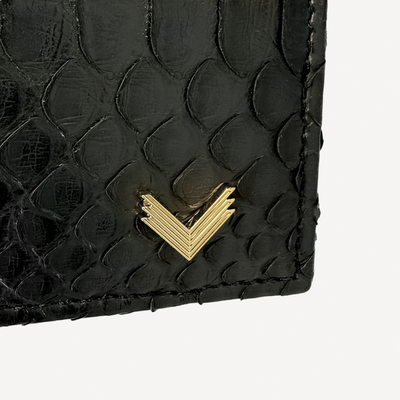 Classic Wallet, Python Leather