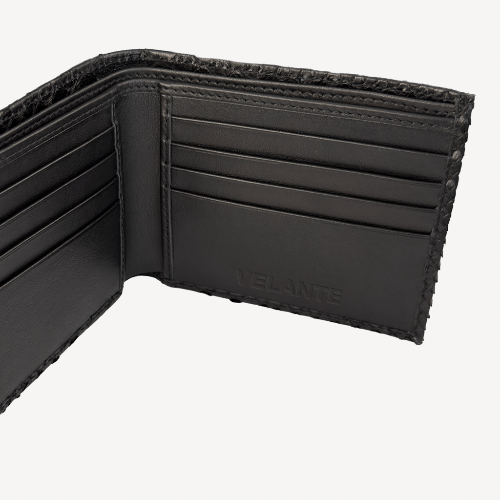 Classic Wallet, Python Leather