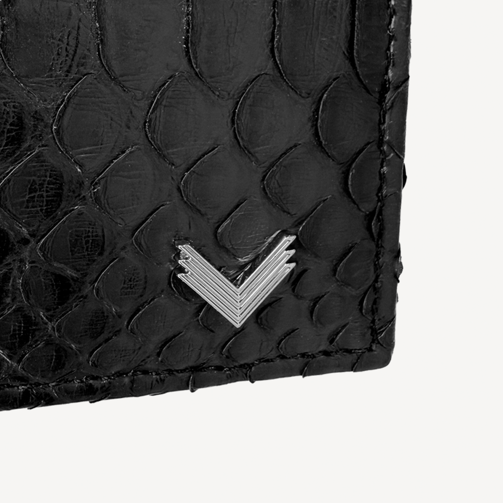 Classic Wallet, Python Leather