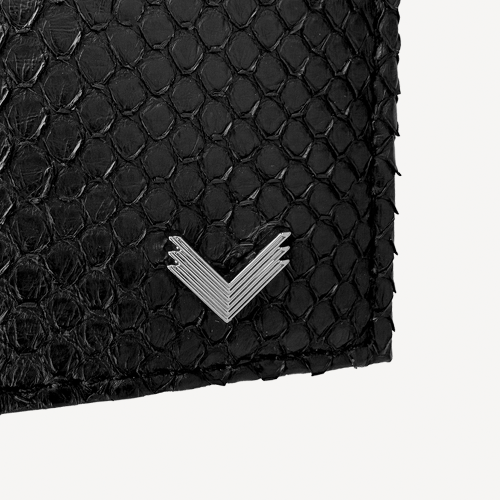 Classic Wallet, Python Leather