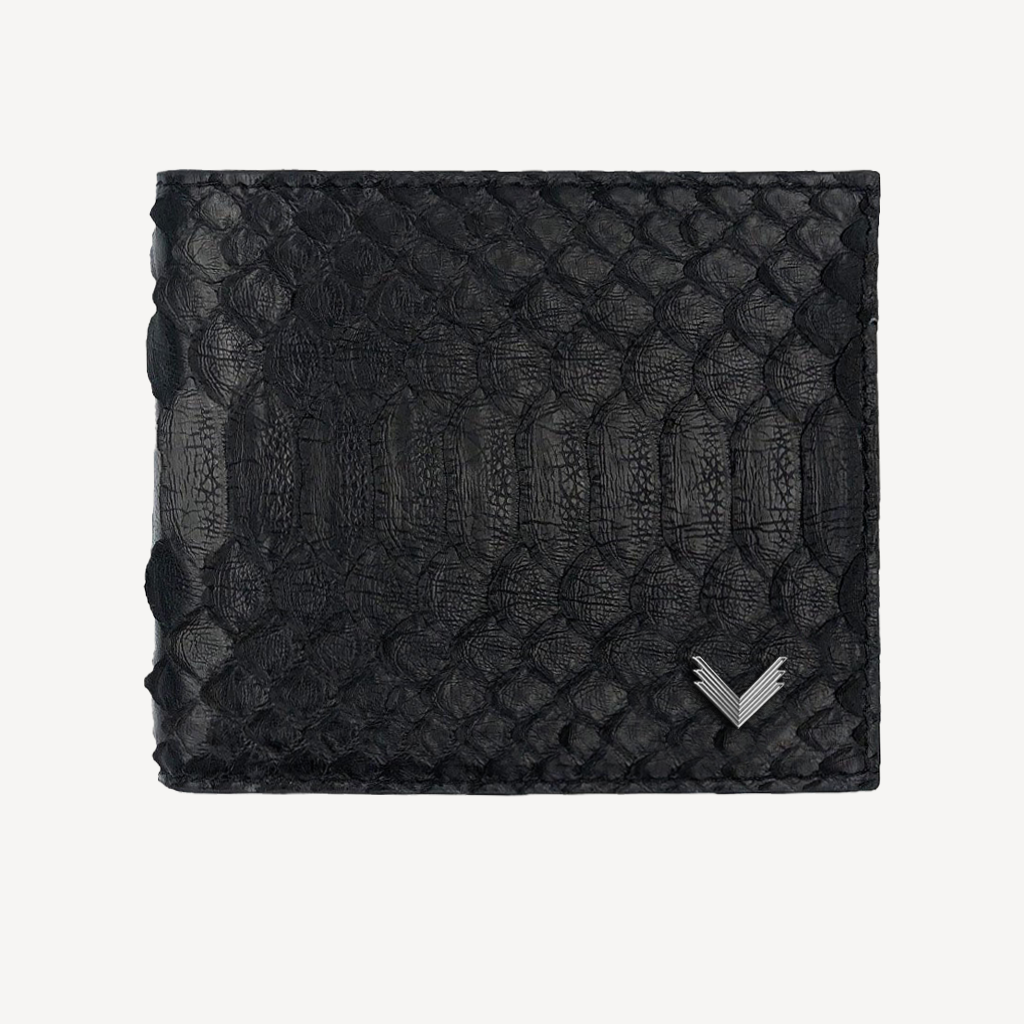 Classic Wallet, Python Leather
