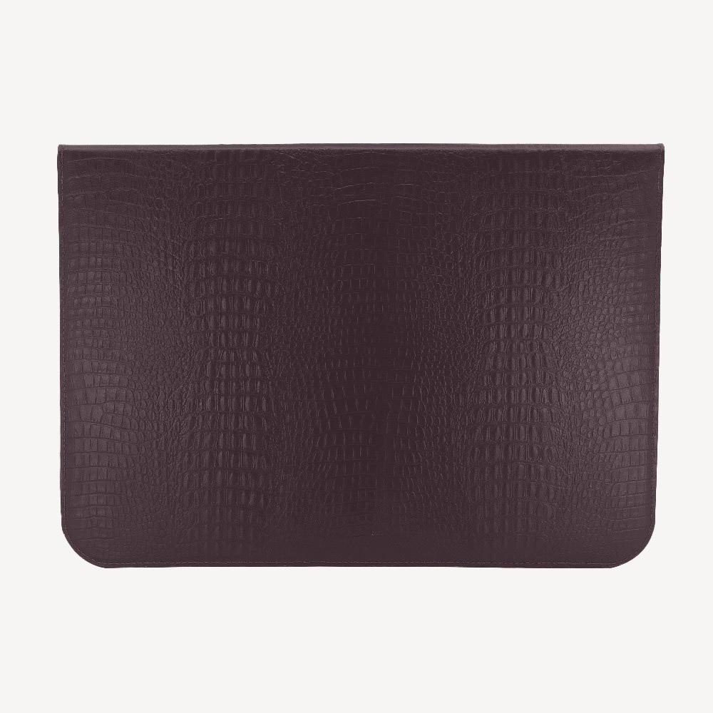 iPad Cover 12.9", Calf Leather, Alligator Texture