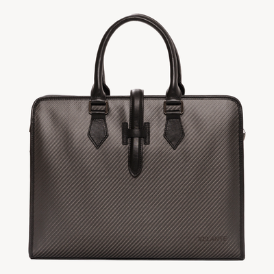 Laptop Cover, Carbon Fibre, Calf Leather