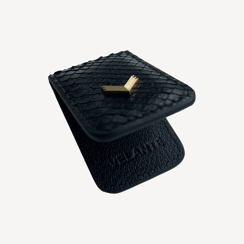 Money Clip, Python Leather