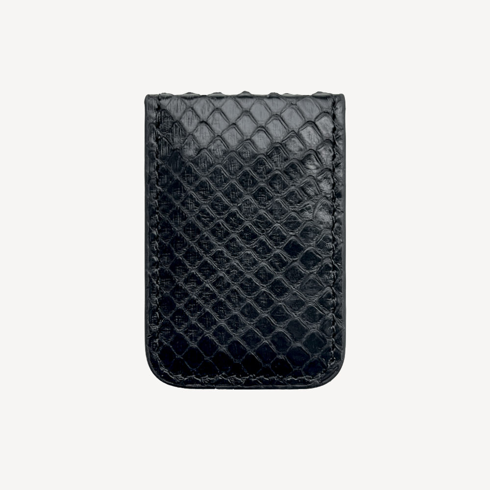 Money Clip, Python Leather