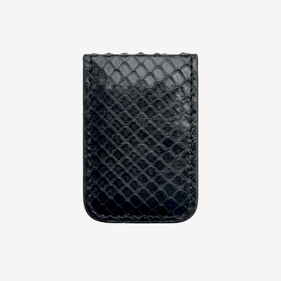 Money Clip, Python Leather