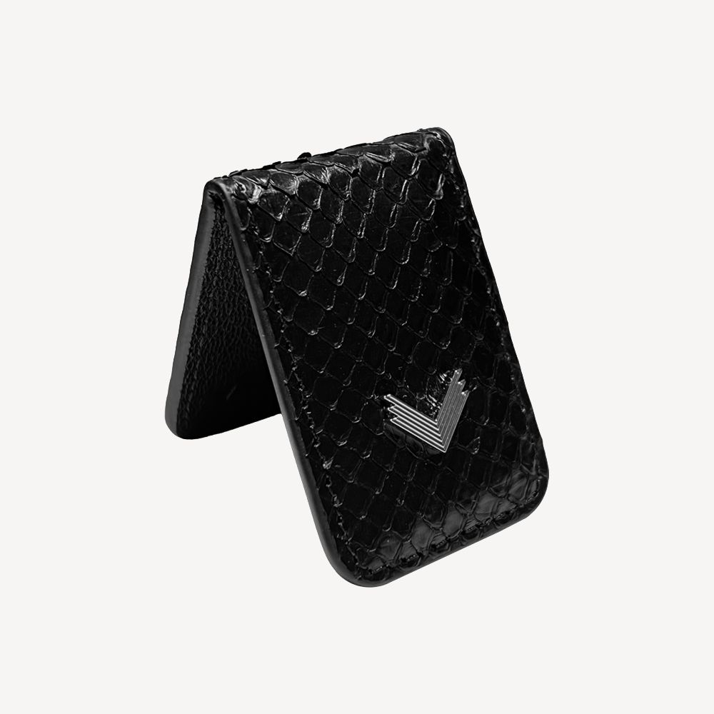 Money Clip, Python Leather