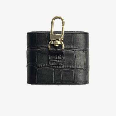 AirPods Pro Case, Calf Leather, Crocodile Texture