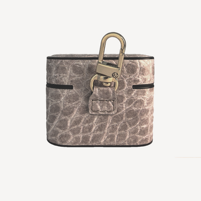AirPods Pro Case, Calf Leather, Crocodile Texture