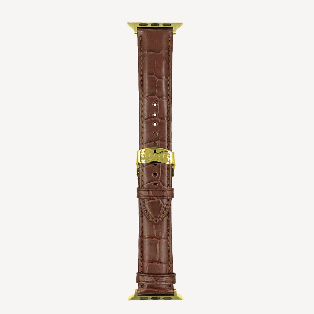Apple Watch strap, Crocodile leather