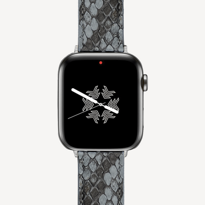 Apple Watch strap, Python leather
