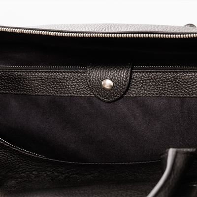 Overnight Bag, Calf Leather, Grained Texture