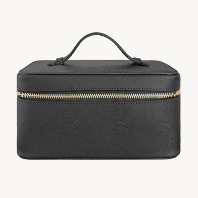 Vanity Bag, Calf Leather, Saffiano Texture
