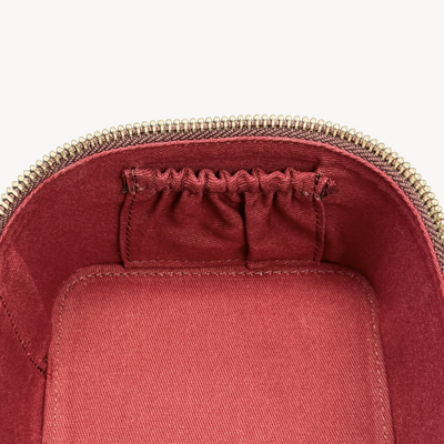Vanity Bag, Calf Leather, Saffiano Texture
