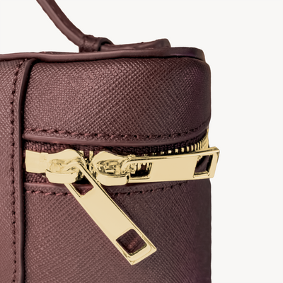 Vanity Bag, Calf Leather, Saffiano Texture