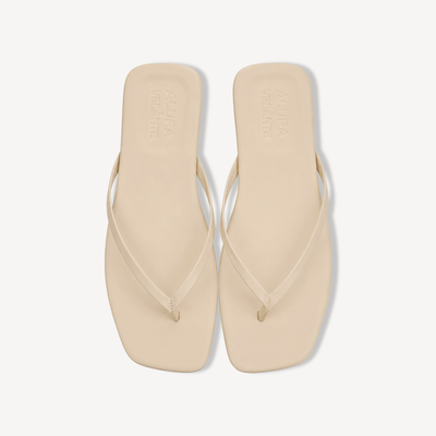 Flip Flops Ayala, Goat Leather