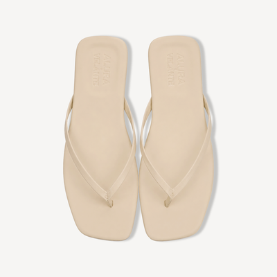 Flip Flops Ayala, Goat Leather