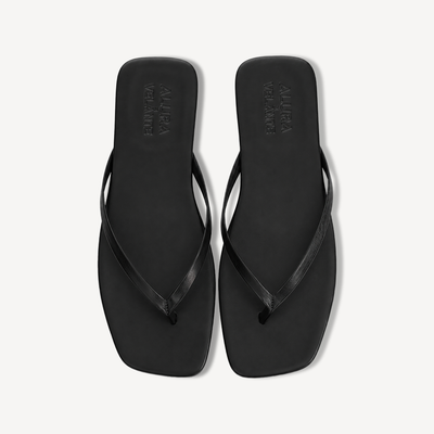 Flip Flops Ayala, Goat Leather