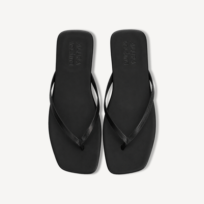 Flip Flops Ayala, Goat Leather