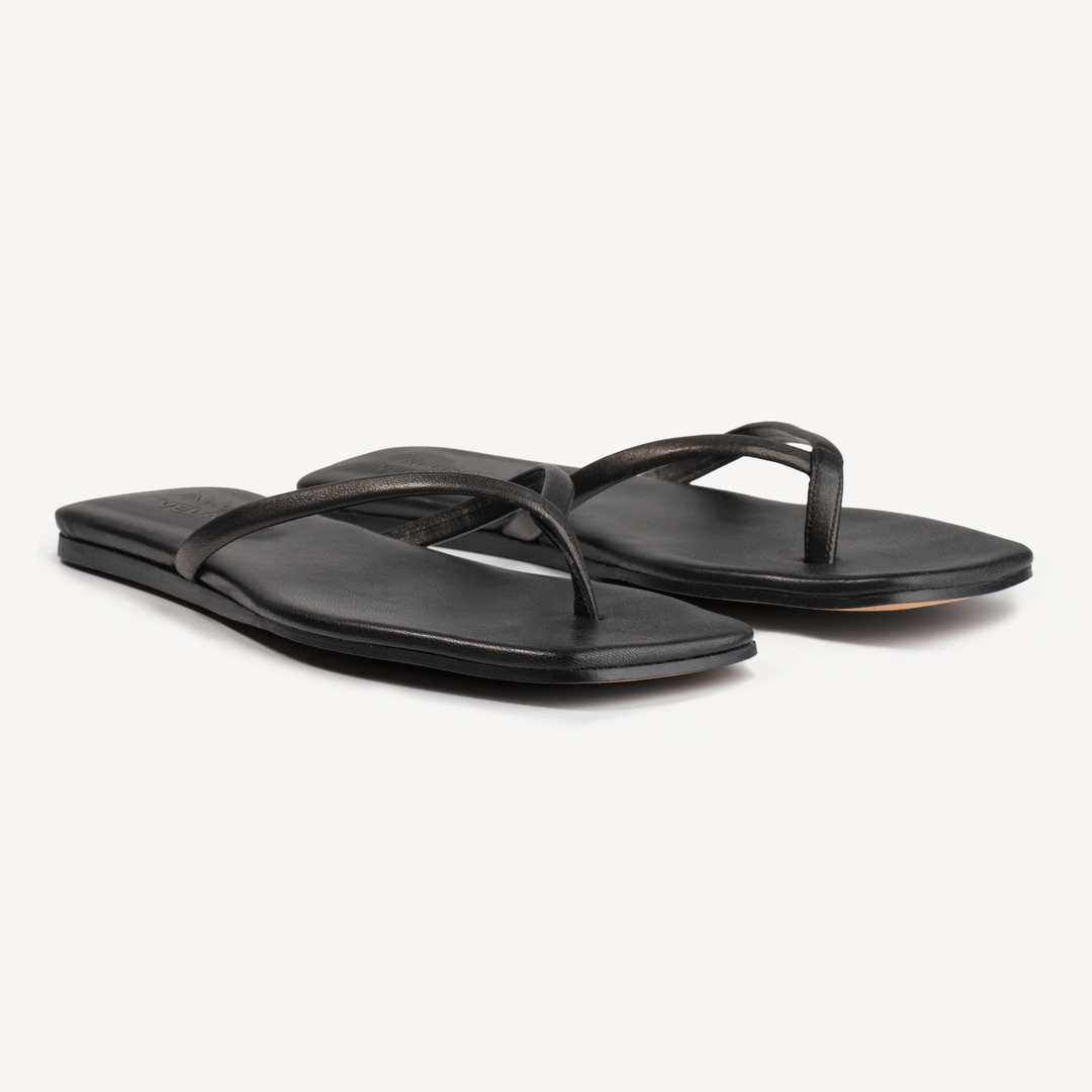 Flip Flops Ayala, Goat Leather