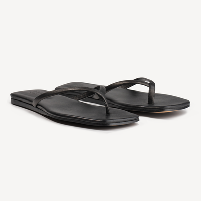 Flip Flops Ayala, Goat Leather