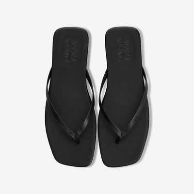 Flip Flops Ayala, Goat Leather