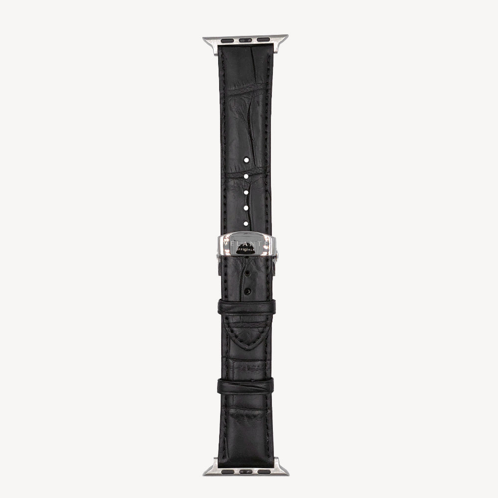 Apple Watch strap, Crocodile leather