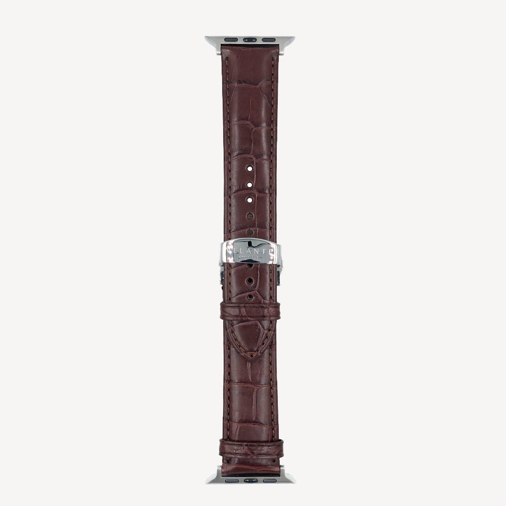 Apple Watch strap, Crocodile leather