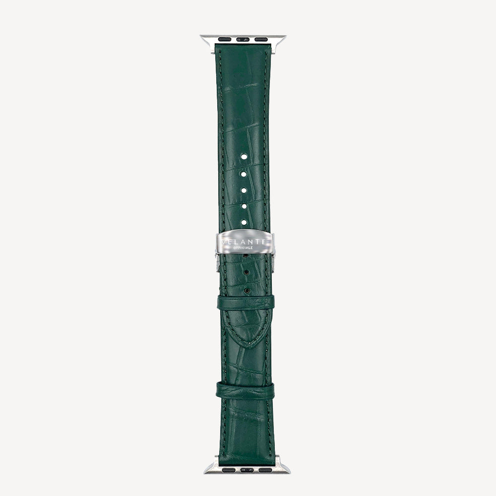 Apple Watch strap, Crocodile leather