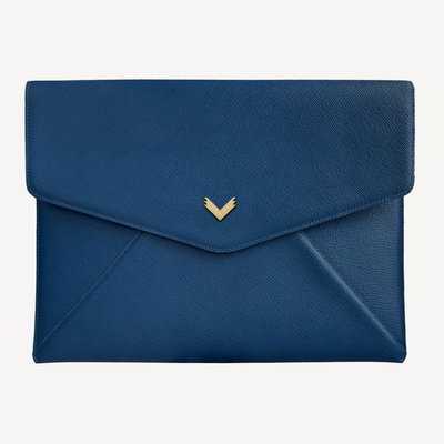 Macbook Laptop Cover, Calf Leather, Saffiano Texture