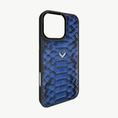 iPhone 16 Pro Phone Case, Python Leather