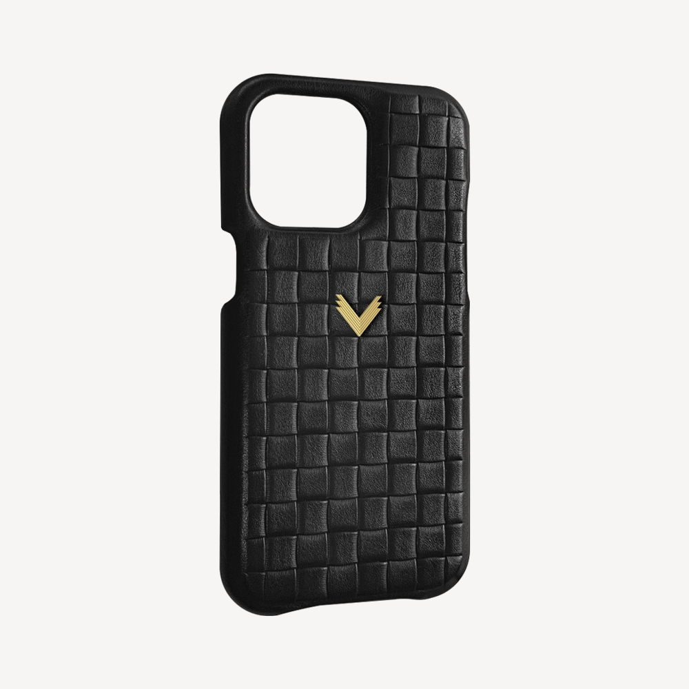 iPhone 14 Pro Max Phone Case, Calf Leather