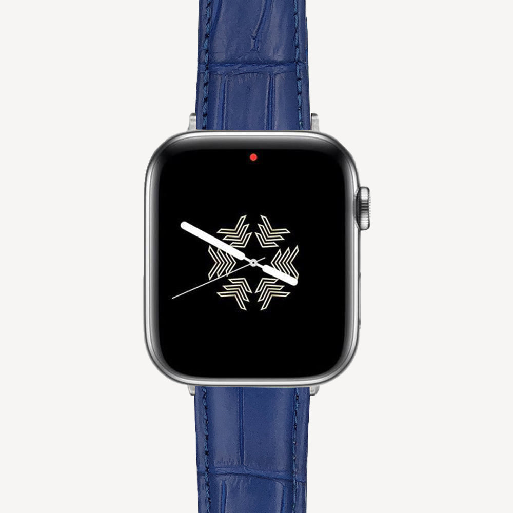 Apple Watch strap, Crocodile leather