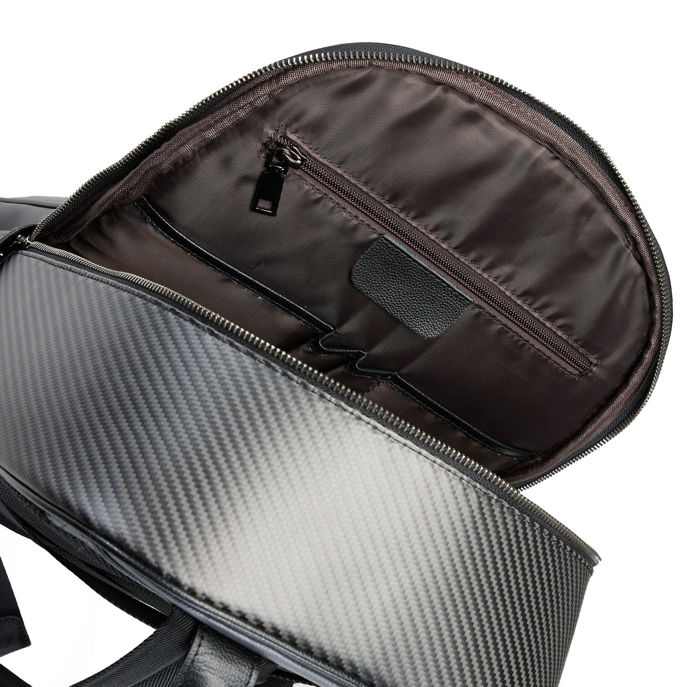 Backpack, Carbon Fibre, Calf Leather
