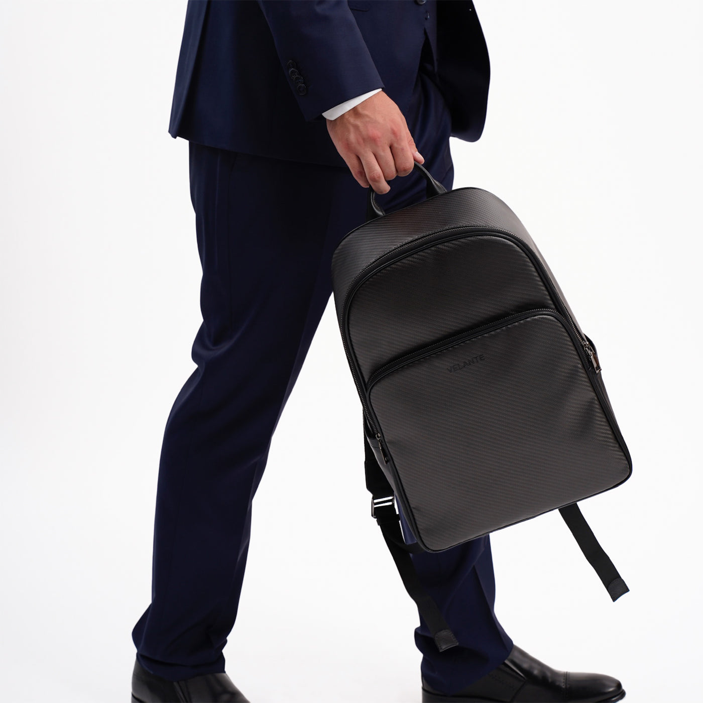 Backpack, Carbon Fibre, Calf Leather