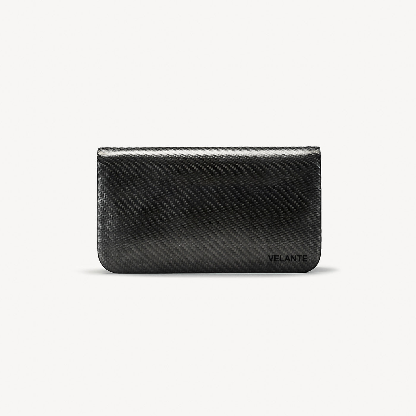 Zipper Wallet, Carbon, Calf Leather