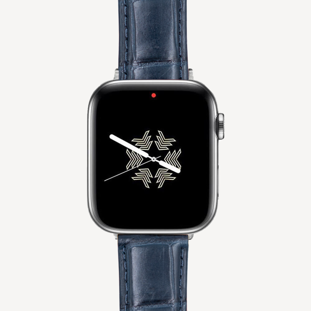 Apple Watch strap, Crocodile leather