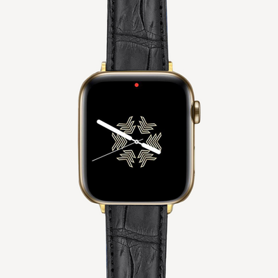Apple Watch strap, Crocodile leather