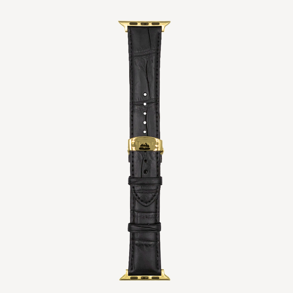 Apple Watch strap, Crocodile leather