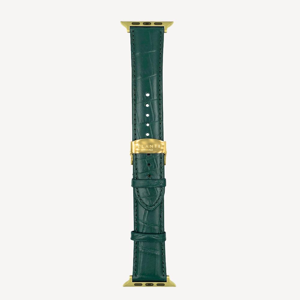 Apple Watch strap, Crocodile leather