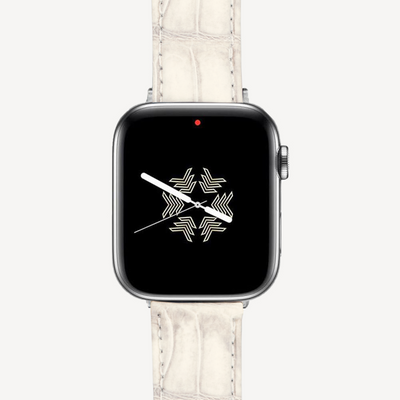 Apple Watch Strap, Himalayan Crocodile Leather