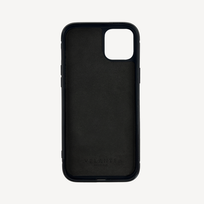 iPhone 14 Phone Case, Calf Leather, Alligator Texture