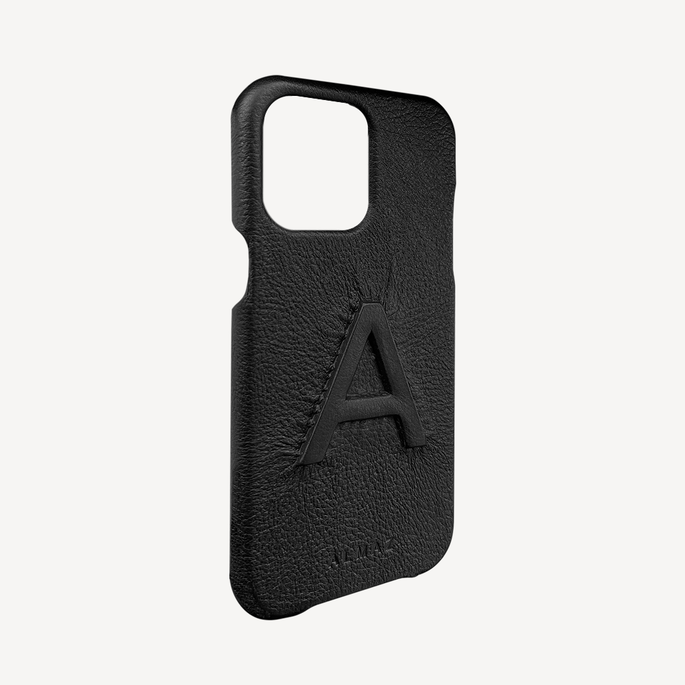 iPhone 15 Pro Phone Case, Calf Leather