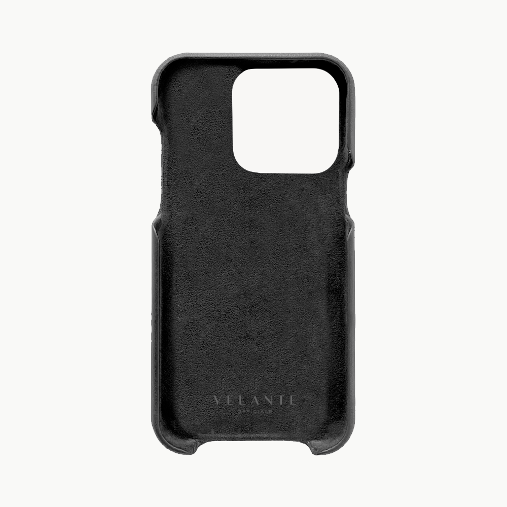 iPhone 15 Pro Phone Case, Calf Leather