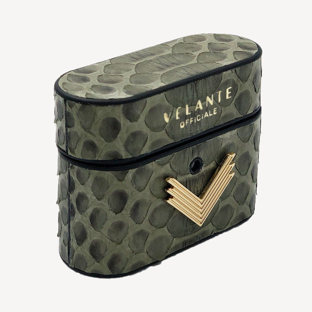 AirPods Pro Case, Python Leather