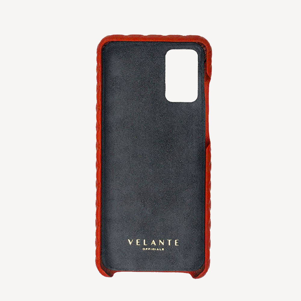 Samsung S20 Plus Phone Case, Calf Leather