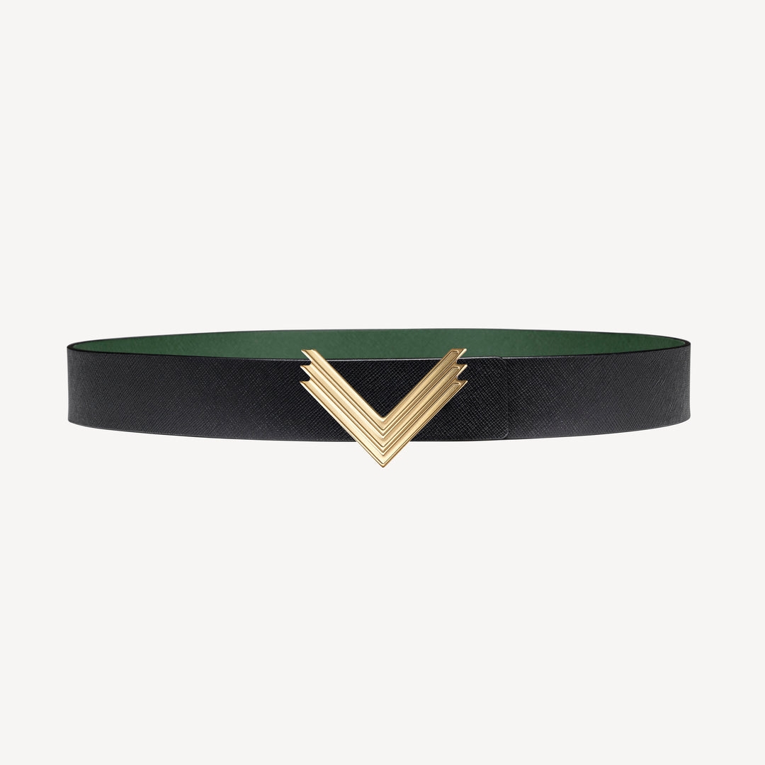 35mm Belt, Saffiano Leather