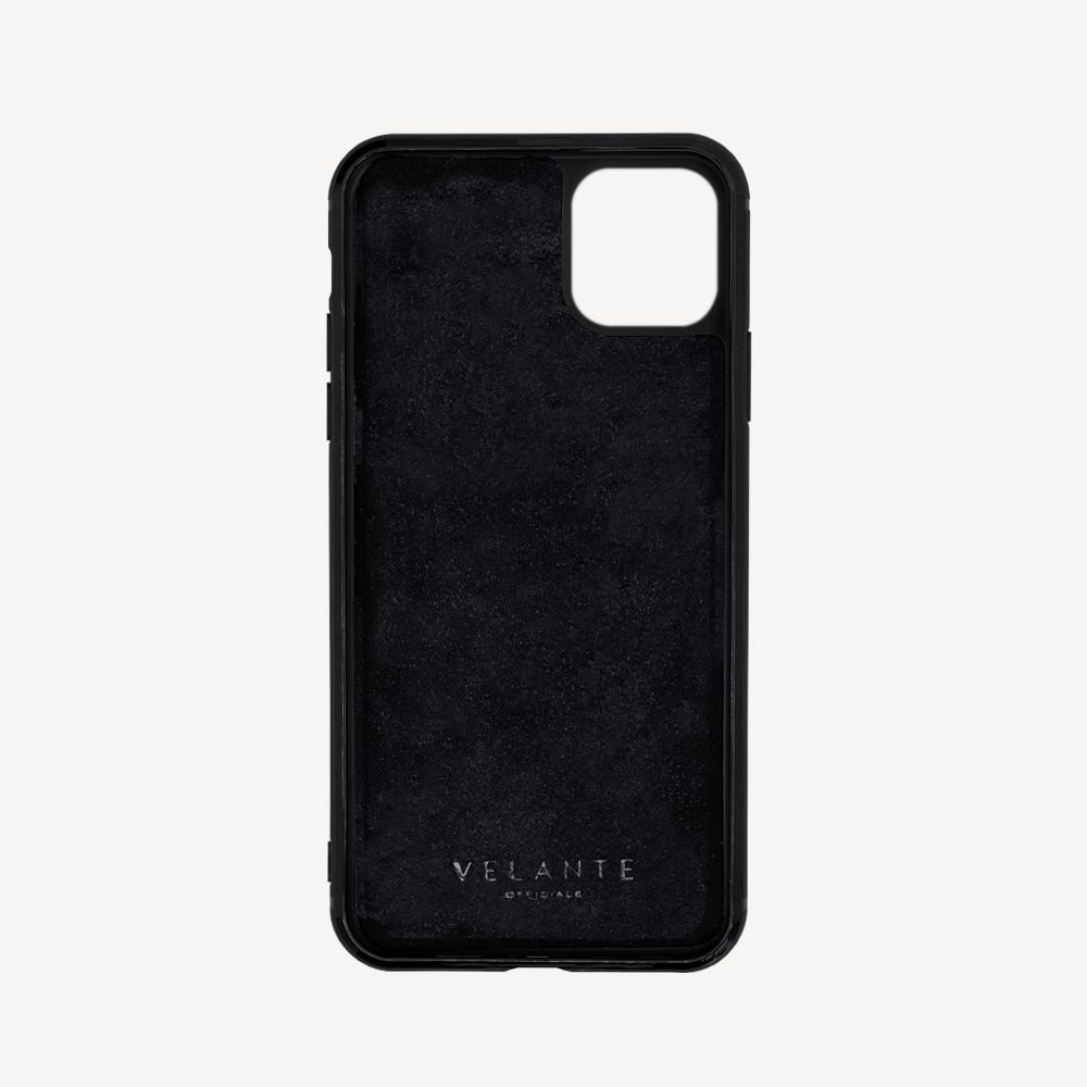 iPhone 11 Pro Phone Case, Calf Leather, Alligator Texture