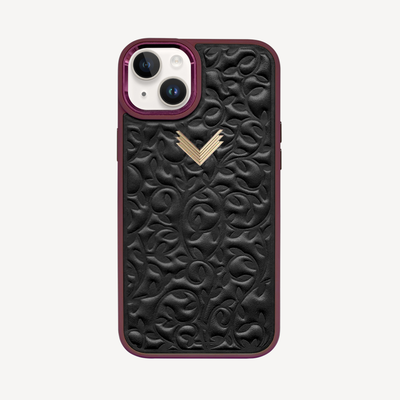 iPhone 14 Phone Case, Calf Leather
